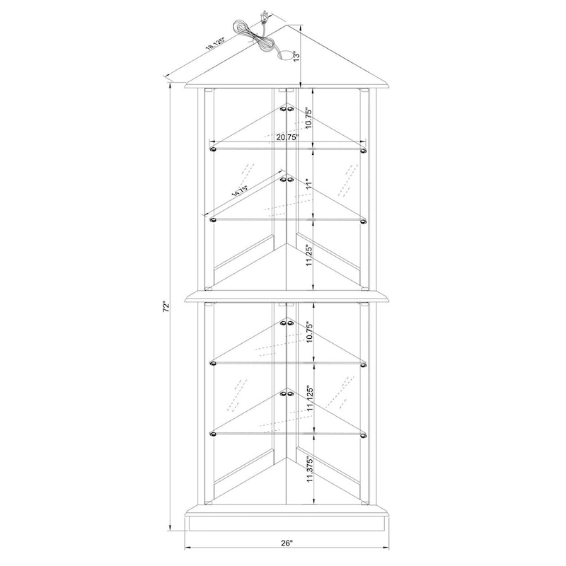 MM Cabinet with Lights