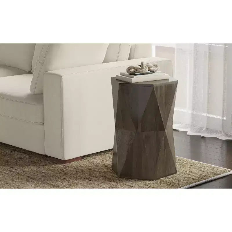 Jerome 16 inch Wide Solid Wood Contemporary End Table,Assembled