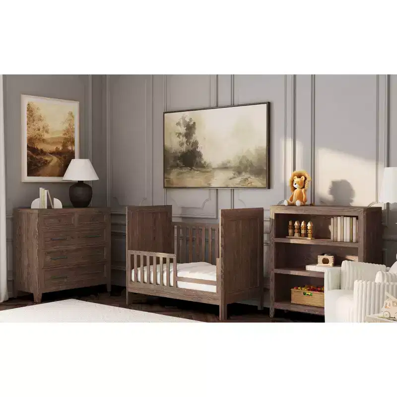 Westwood Baby | Carlson Classic Crib Toddler Rail - Harvest Brown