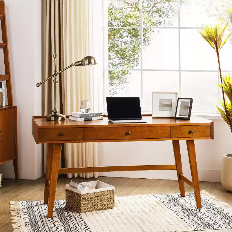 Desk With Built in Outlets
