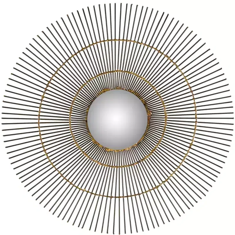 Orbit The Sun Mirror - 20 x 20 - MIR4021 - Gold - Safavieh