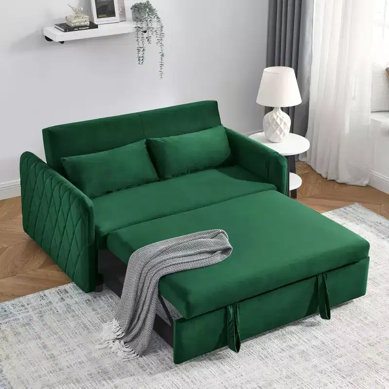Modern 3-Seater + 3-Seater Teddy Sofa Combo - Wooden Frame & Cushions Included