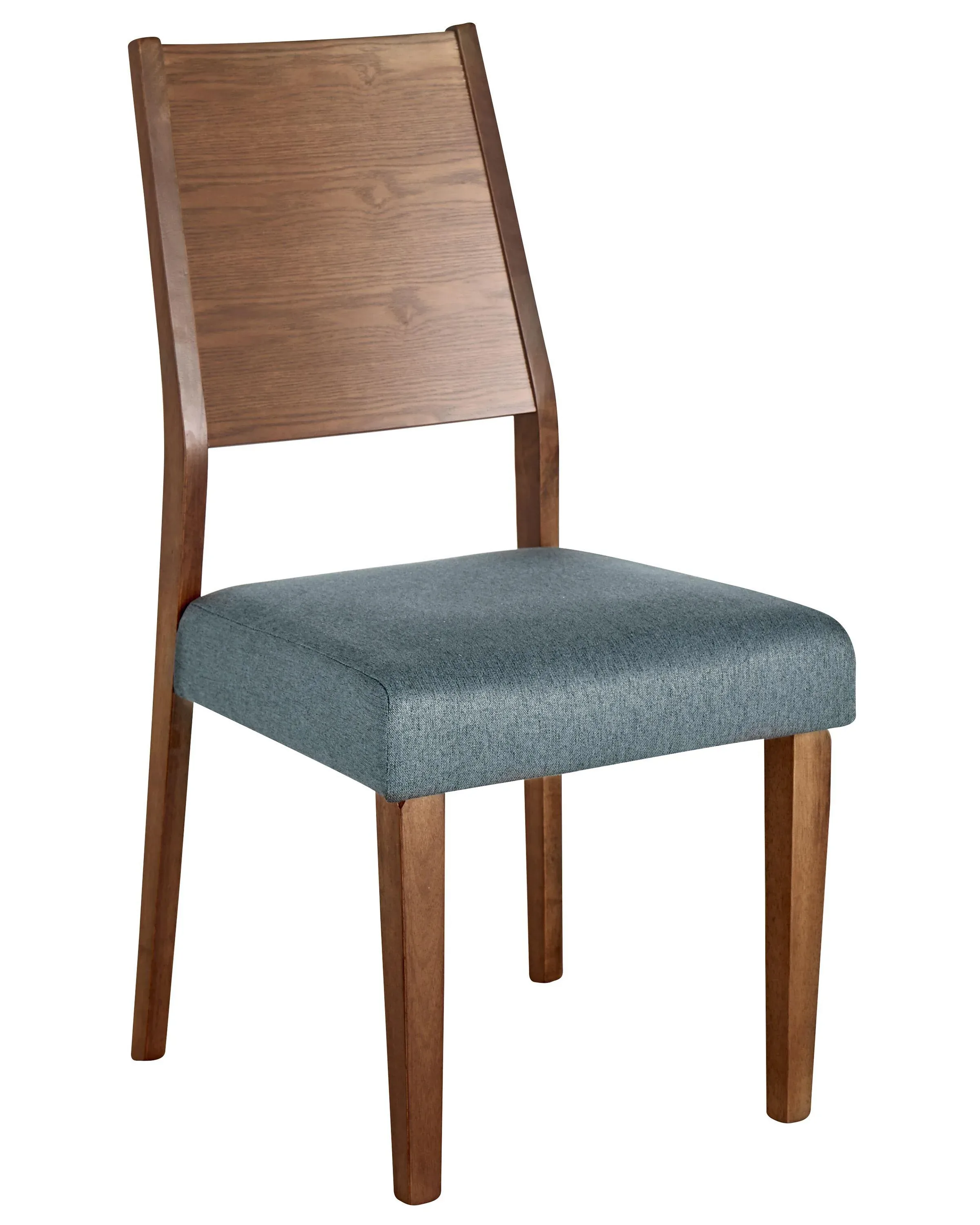 Set di 2 sedie da pranzo Legno Grigio