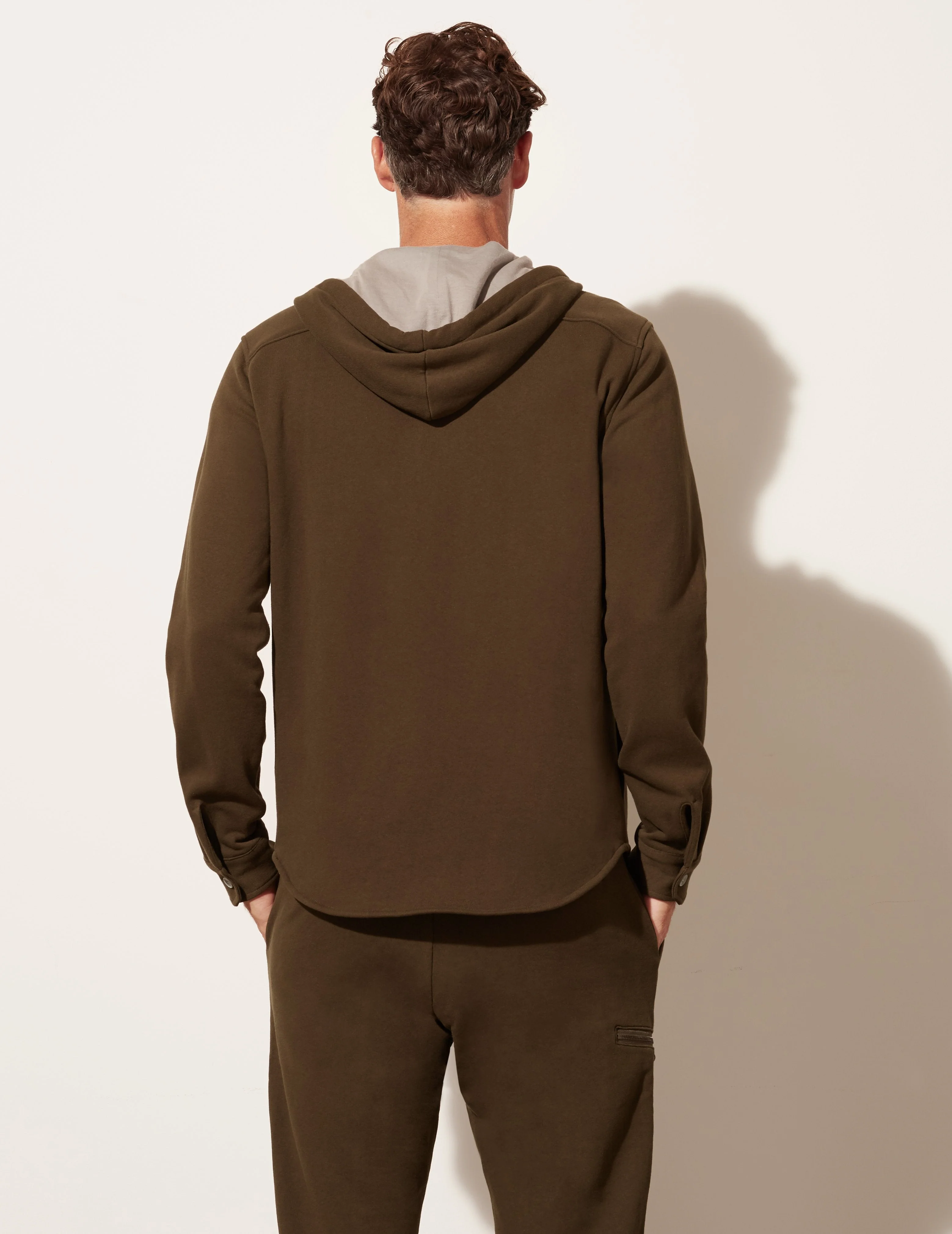 Hooded Shirt Jacket