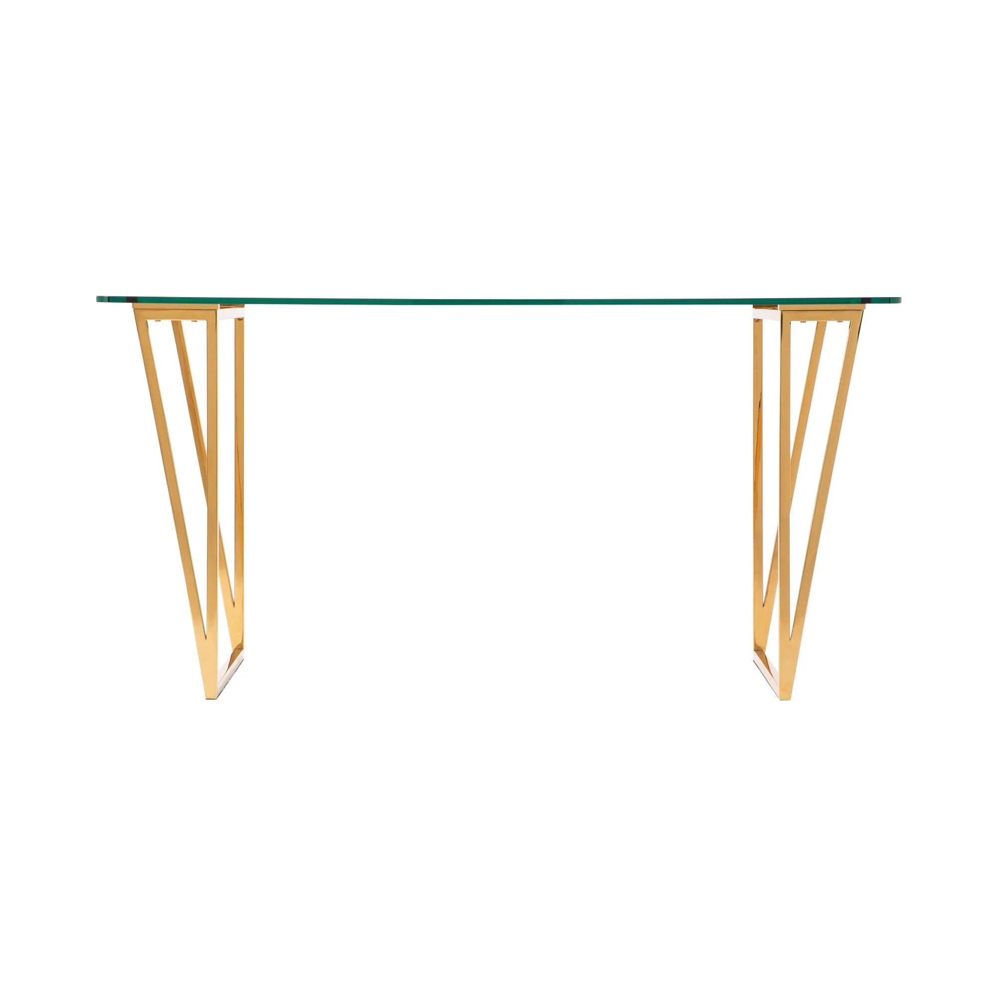 Clear Glass Dining Table