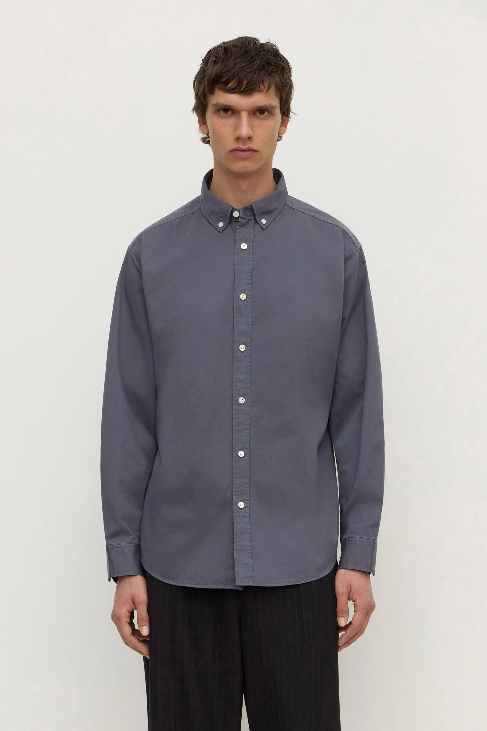Cotton Twill Long Sleeve Shirt