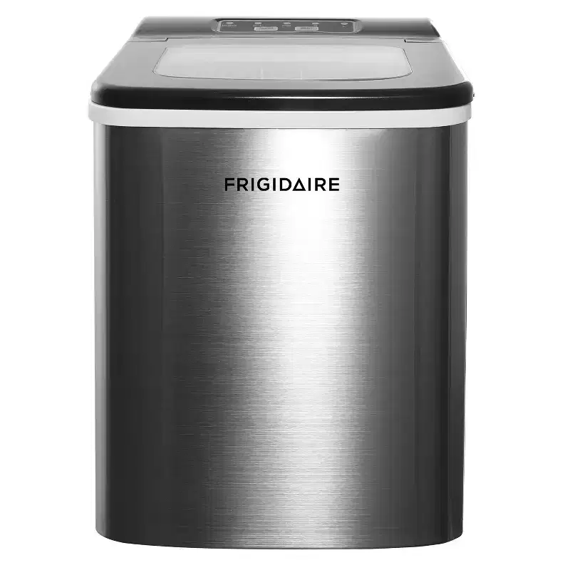 Frigidaire Countertop Ice Maker with 9-In. Bullet-Shaped Cubes, 26 Lbs per Day