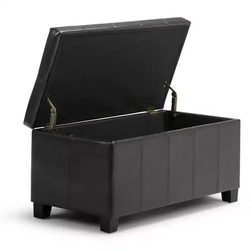 36 Lancaster Storage Ottoman Bench - WyndenHall