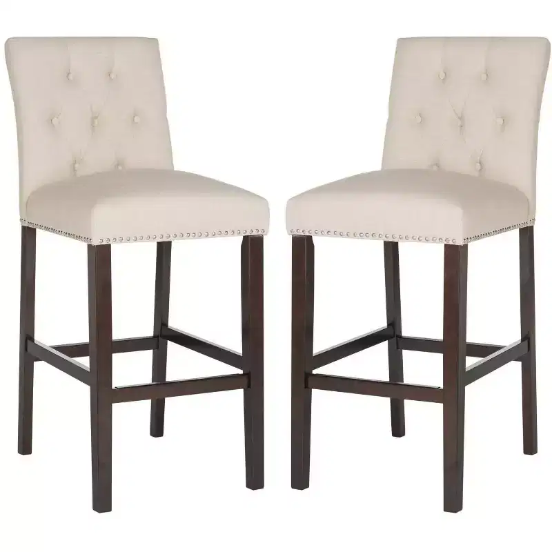 Norah Bar Stool (Set Of 2) - FOX6210 - Safavieh Couture