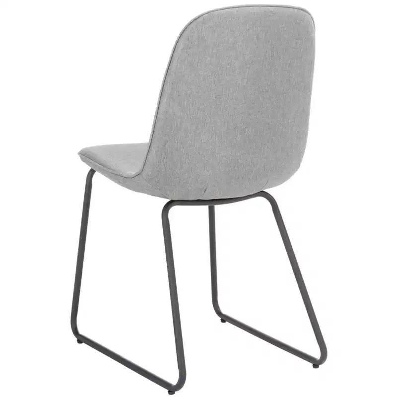 Makalu Dining Chair (Set of 2) - DCH2003 - Grey/Black - Safavieh