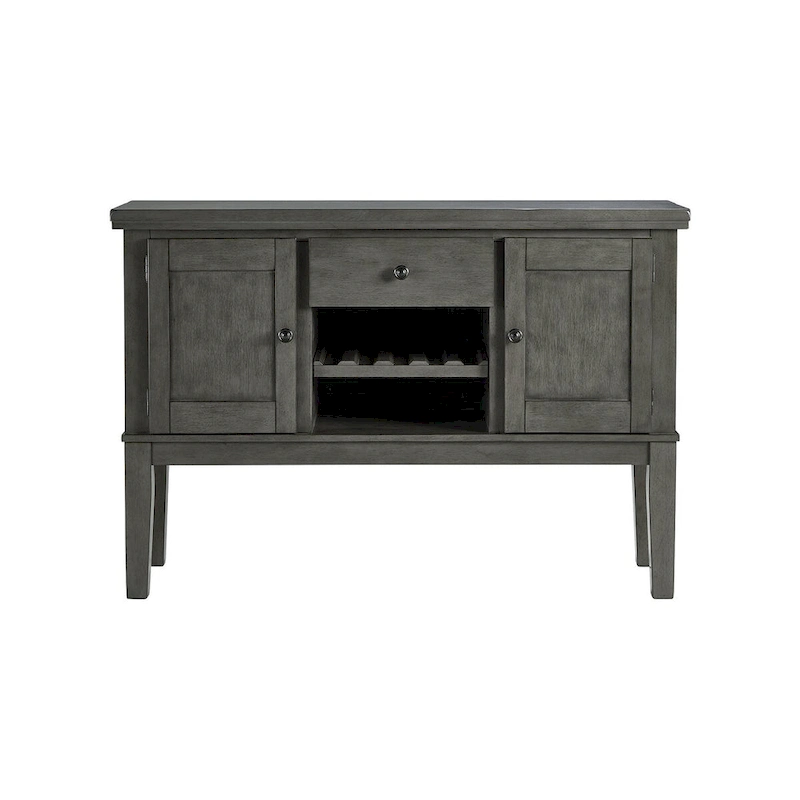 Hallanden Antique Gray Dining Room Server - 56W x 18D x 39H