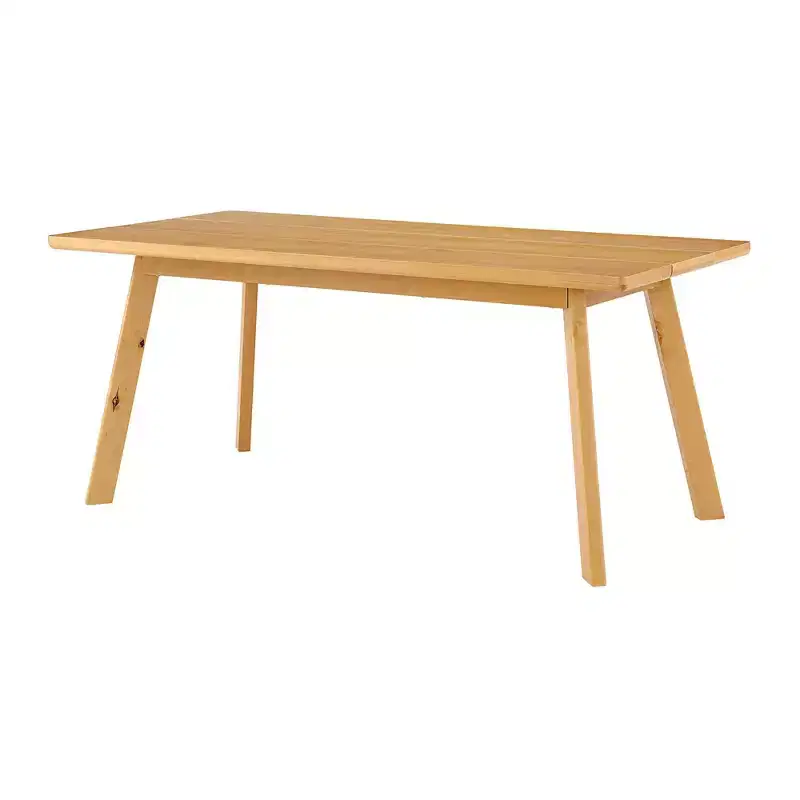 73" Shelburne Dining Table Warm Natural