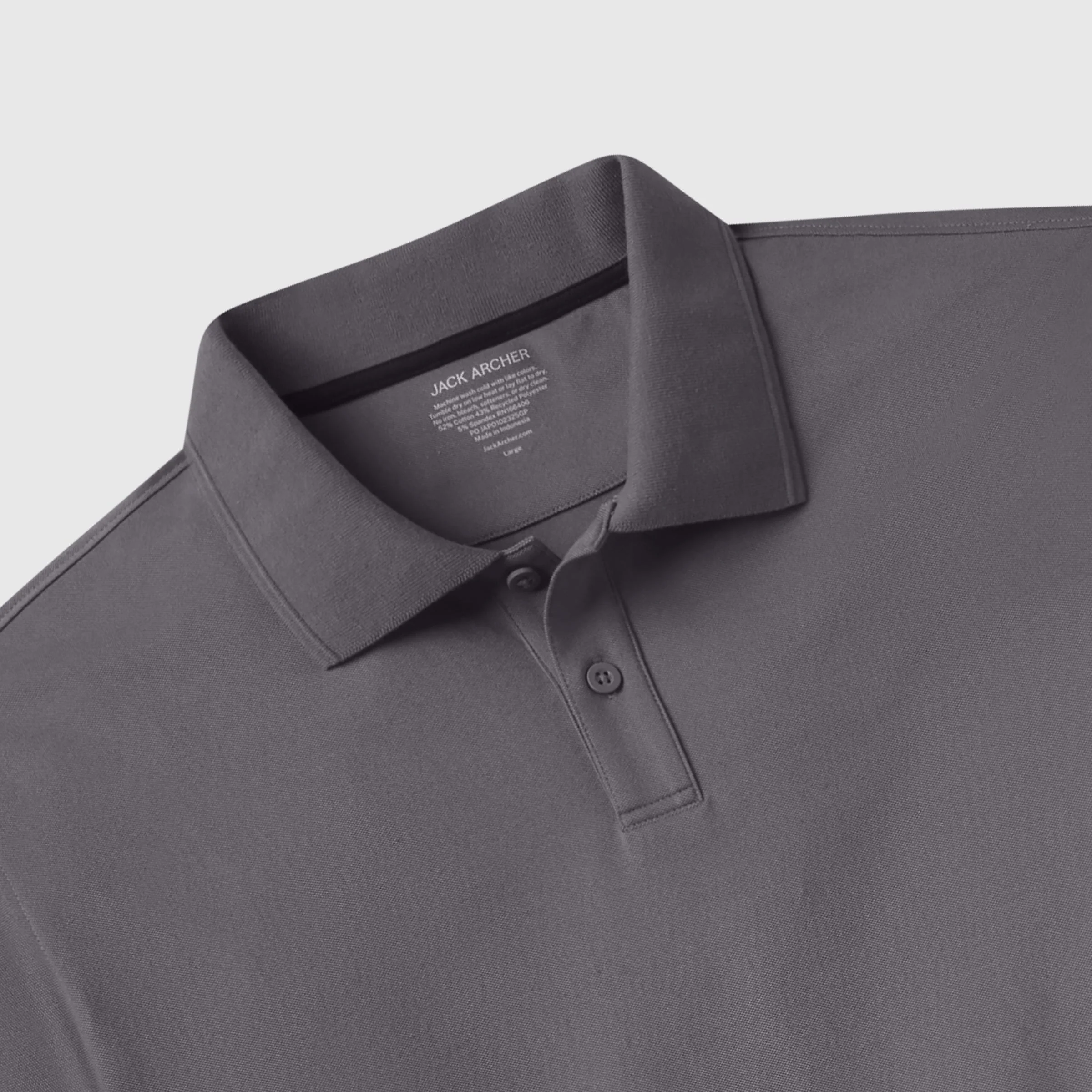Polo -- Charcoal Gray