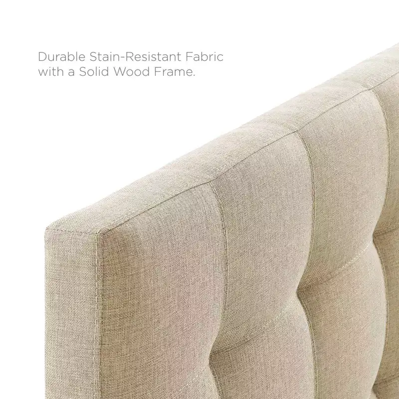 Lily Upholstered Fabric Headboard - Modway