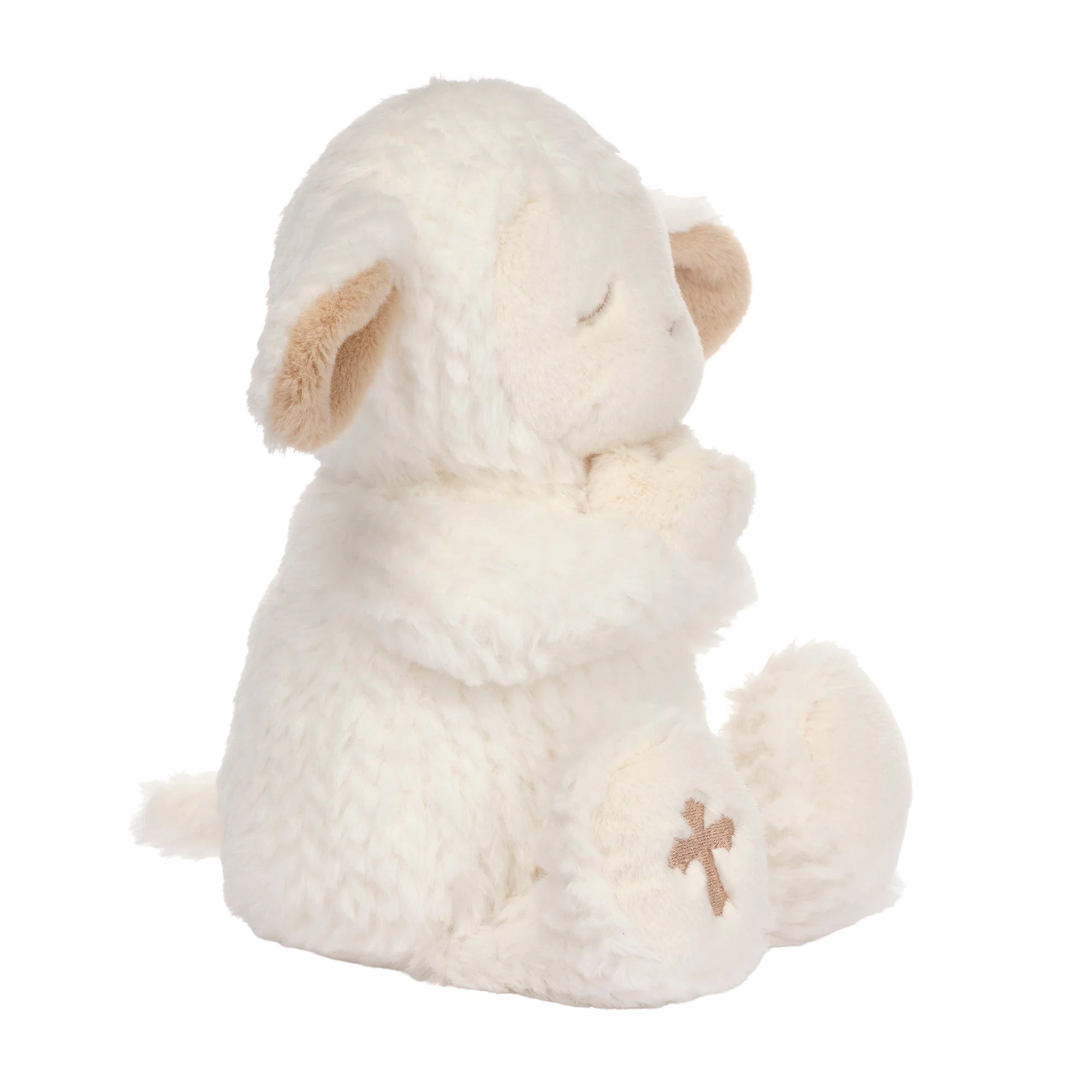 White Prayer Pose Lamb Plush