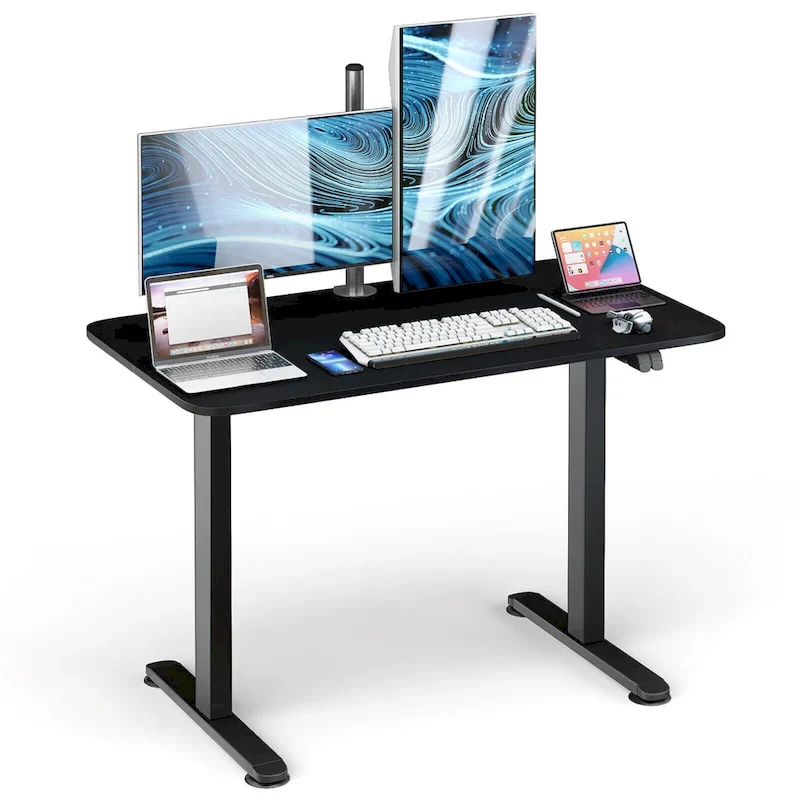 Gymax Electric Standing Desk Adjustable Stand up Computer Desk