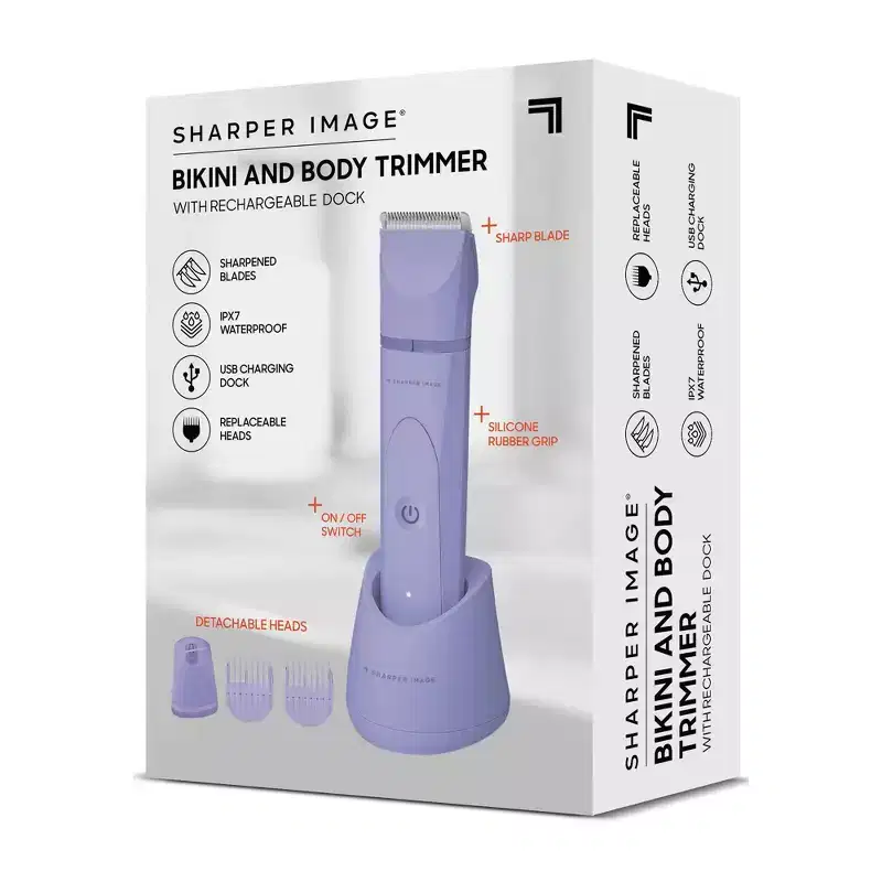 Sharper Image Bikini and Body Trimmer - Purple