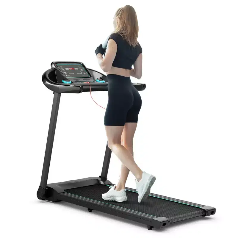 Costway 2.25HP Electric Running Machine Treadmill Bluetooth Speaker APP Control