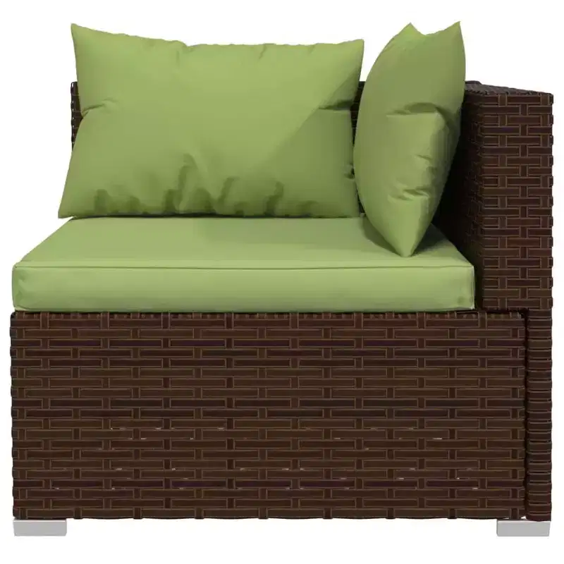 vidaXL Garden Lounge Set PE rattan Large Modular