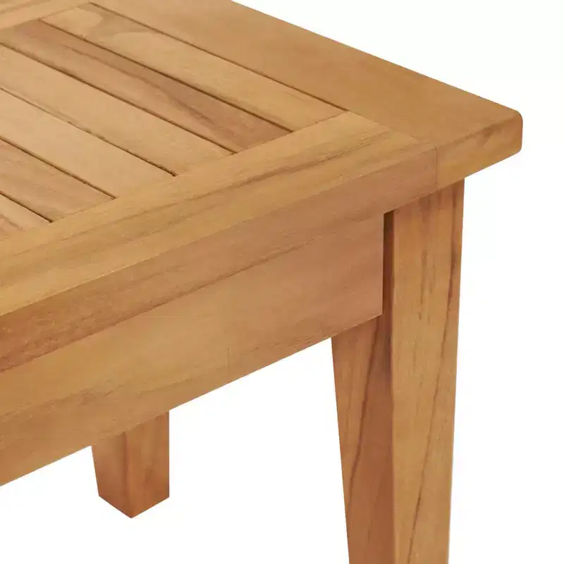 vidaXL Garden Bench 2 pcs Solid Teak wood