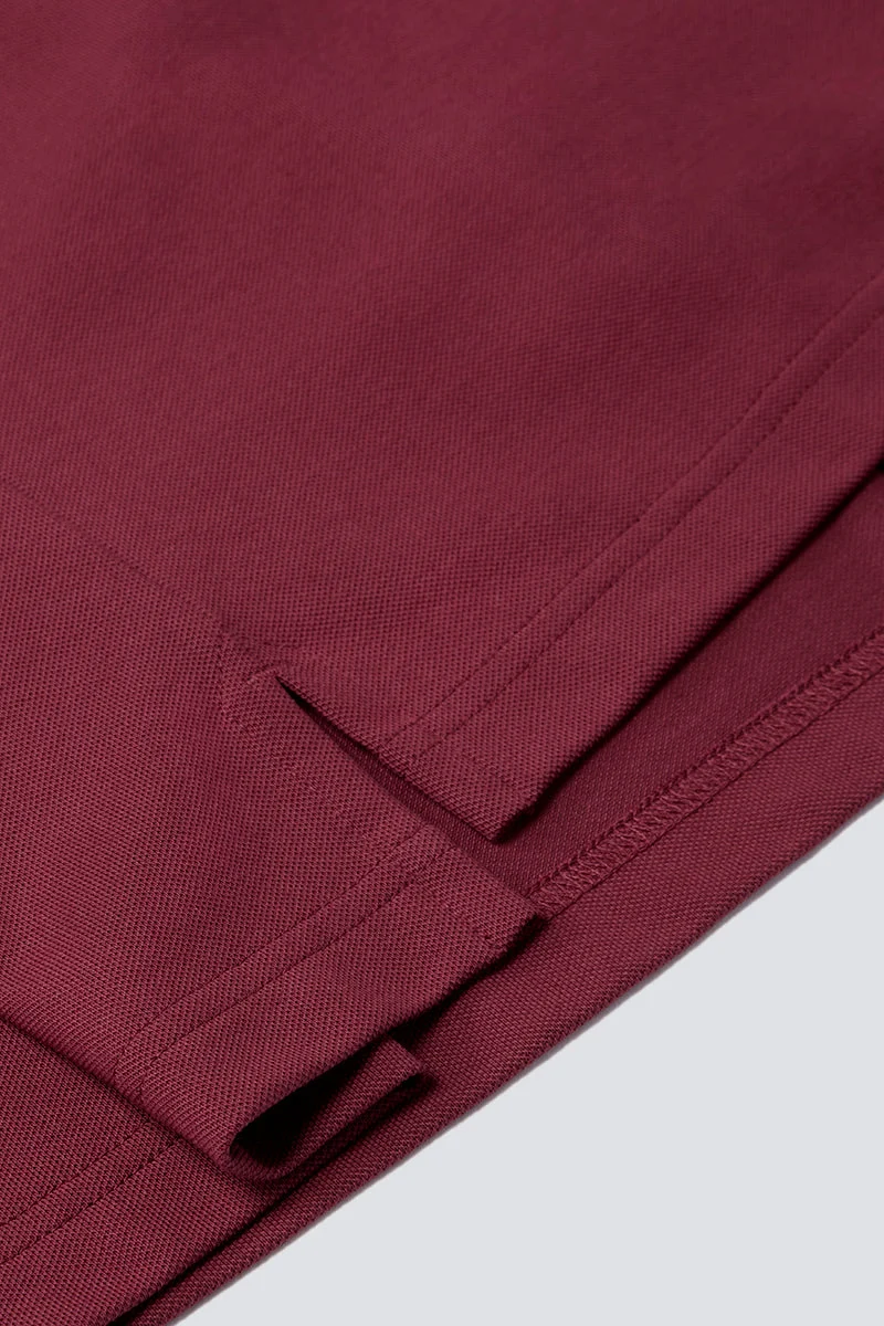 Polo Shirt | Burgundy
