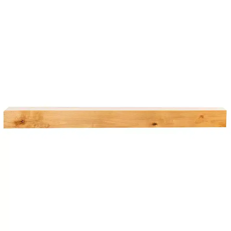 Mantels Direct Wallace Floating Wood Fireplace Mantel Shelf