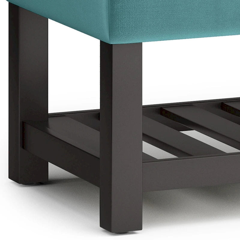 44 inch Wide Transitional Rectangle Ottoman Bench