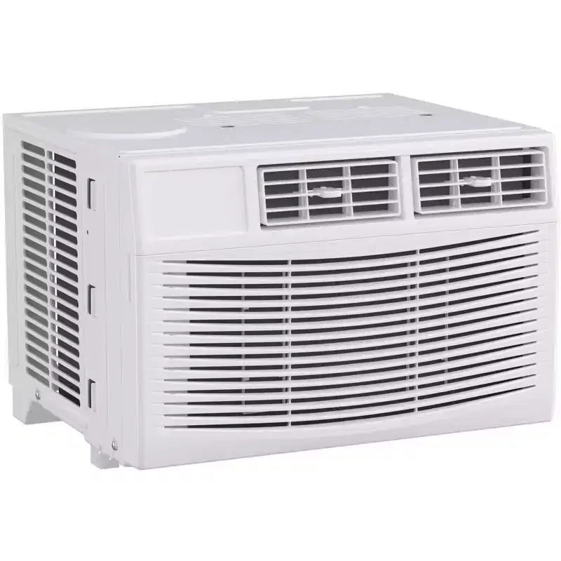 12,000 BTU Window AC - White Cool/Heat Unit (1 Pack) for Medium/Large Rooms | Energy Efficient with Easy Installation