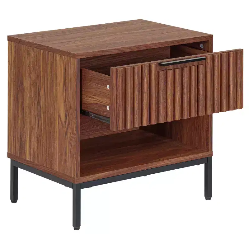 Lylia 1 Drawer Nightstand - NST9617 - Safavieh