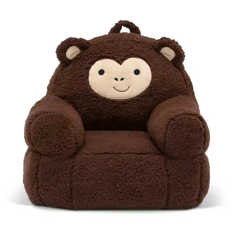 Monkey Kids Chair, Brown
