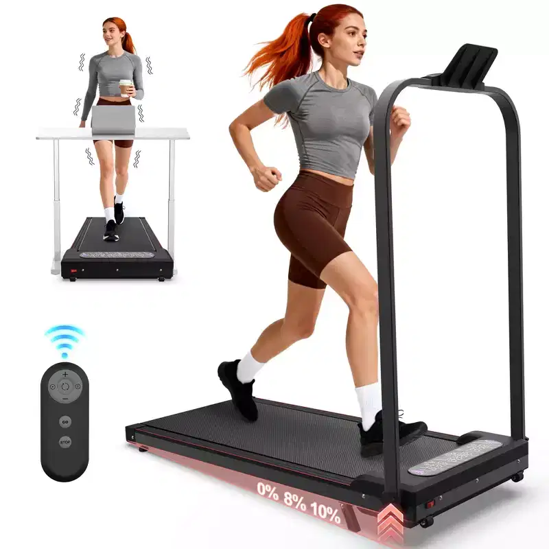 GDFStudio Vella 2.0HP Foldable Treadmill with Incline and Vibration Pad