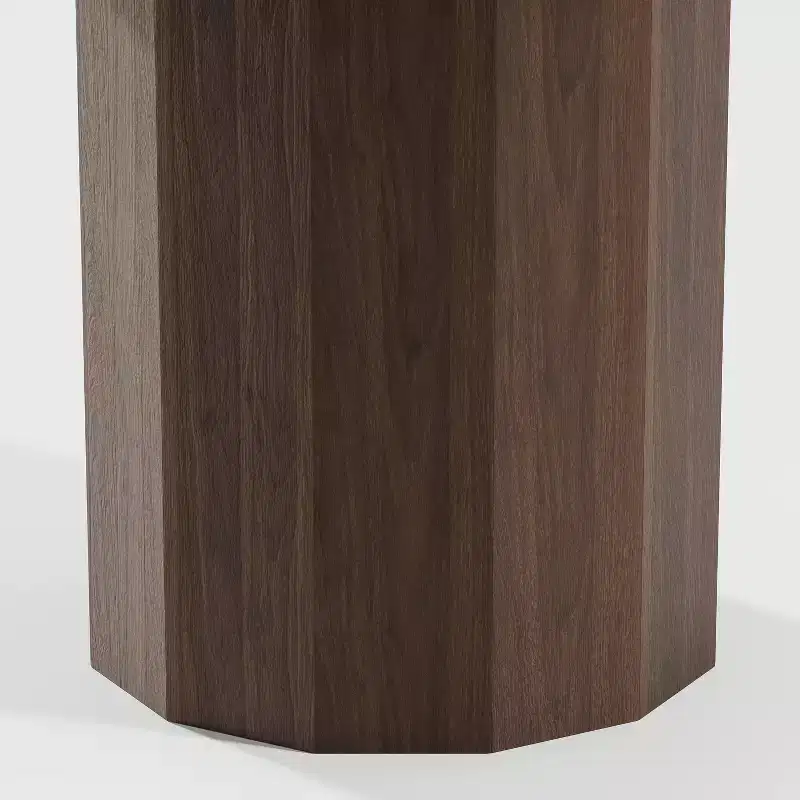 PexFix 46 Round Solid Wood Dining Table Kitchen Tables