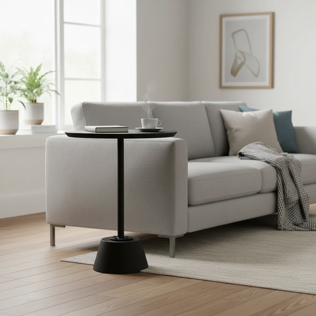 Pedestal Table with Detailing - 24 H x 20 W x 20 D