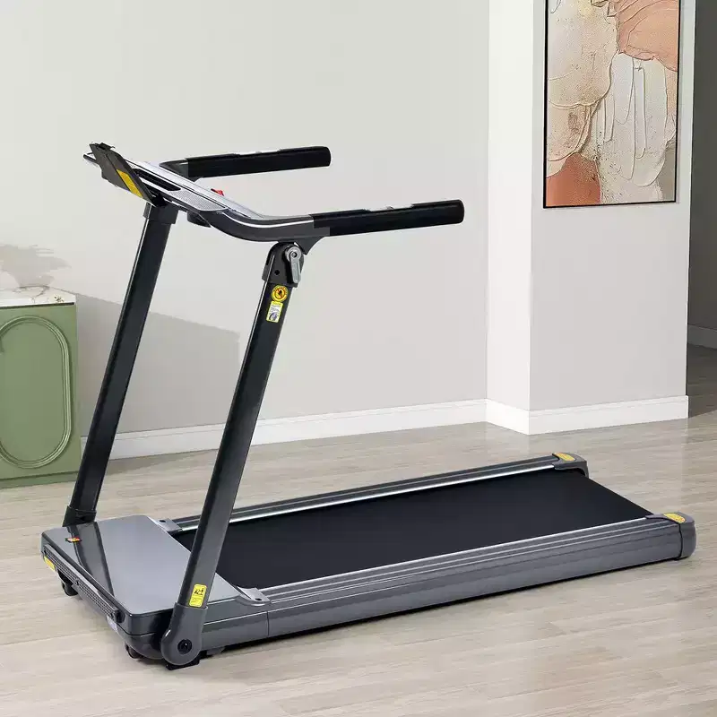 Foldable Treadmill, Compact Electric Folding Treadmill, Running 0.8-14KM/h Speed 330LBS Weight Capacity For Home, Office, Gym, Walking, Jogging