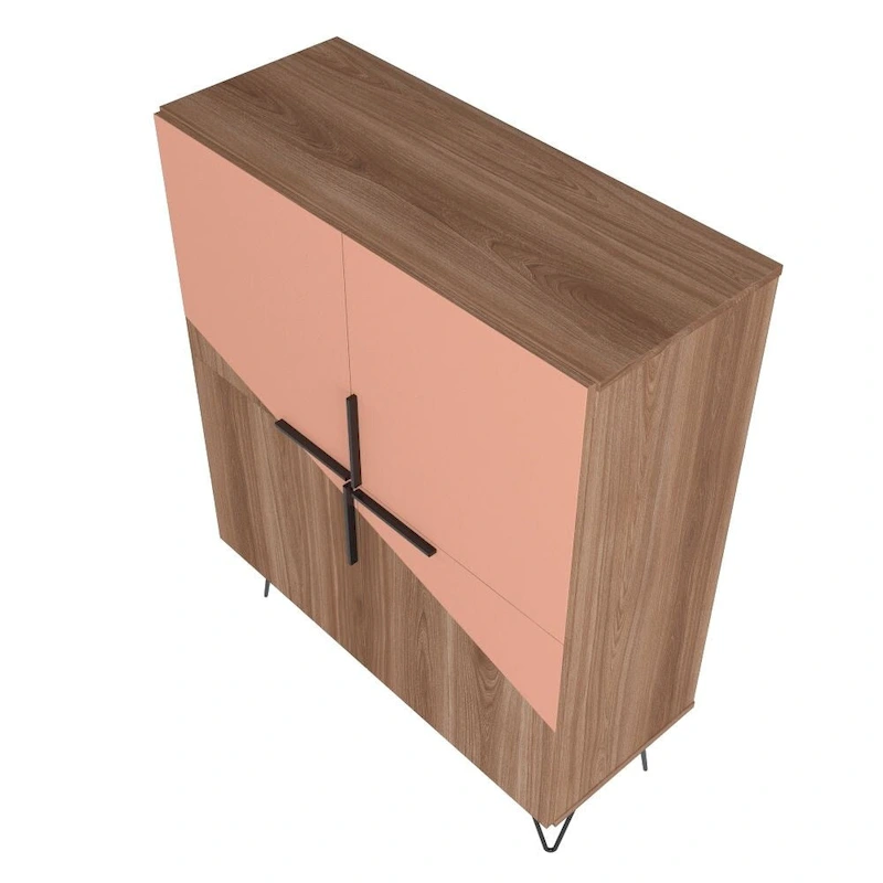 Beekman 43.7 Low Cabinet with 4 Shelves