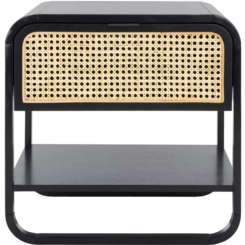 Yunis 1 Drawer 1 Open Shelf Nightstand - NST9205 - Safavieh
