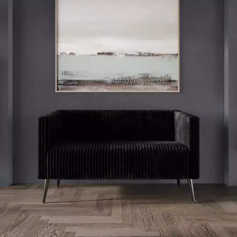 ChaletPosh Velvet Love Seat