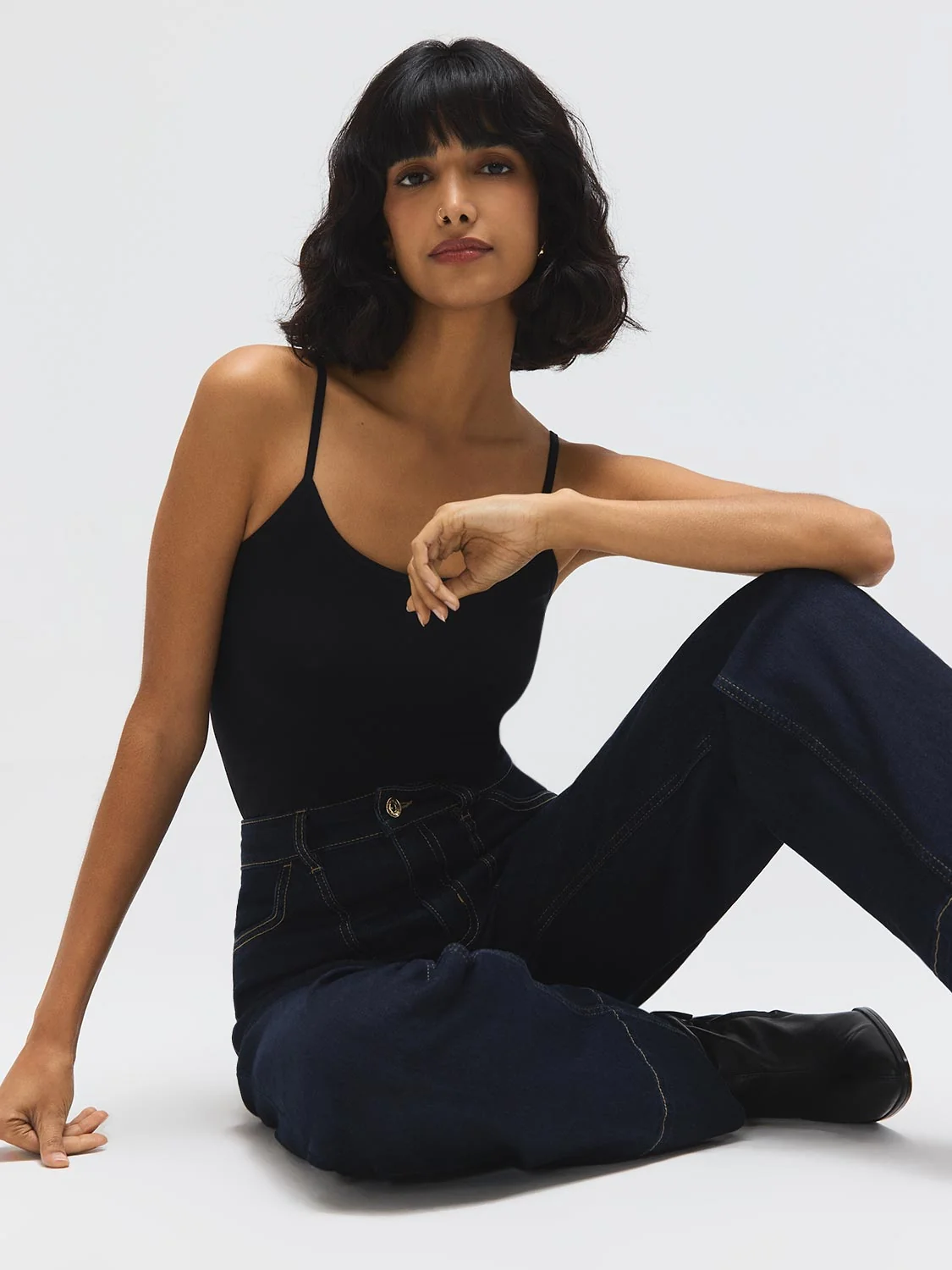 Seamless Spaghetti Strap Tank Top