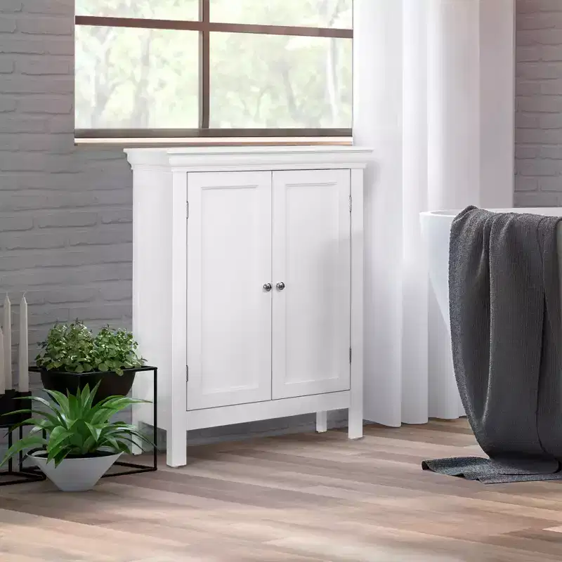 Two-Door Freestanding Floor Cabinet