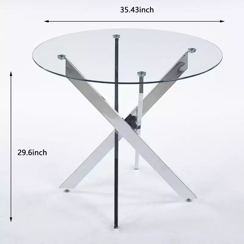 Modern Space-Saving Kitchen Table for Living Room