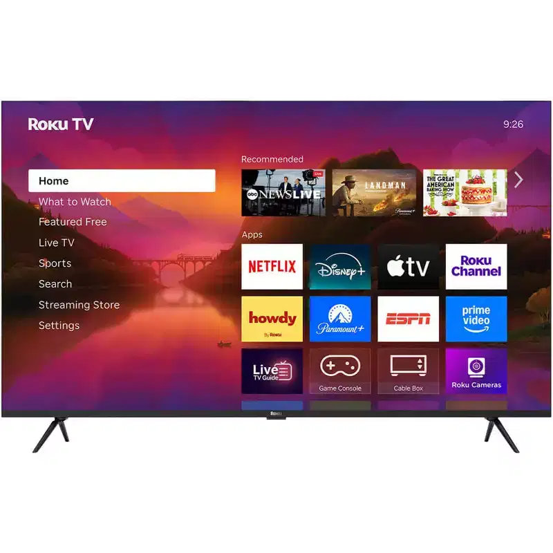 Roku 65R6C7 65 inch Class Plus Series 4K QLED Mini-LED Smart TV