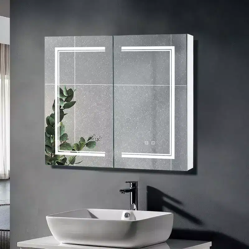 Karl Home Bathroom Wall Cabinet with Mirror