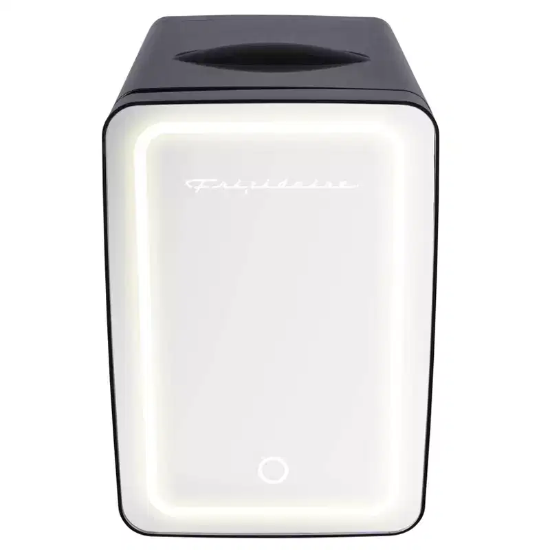 9 Can Mini Beauty Lighted Mirror Fridge