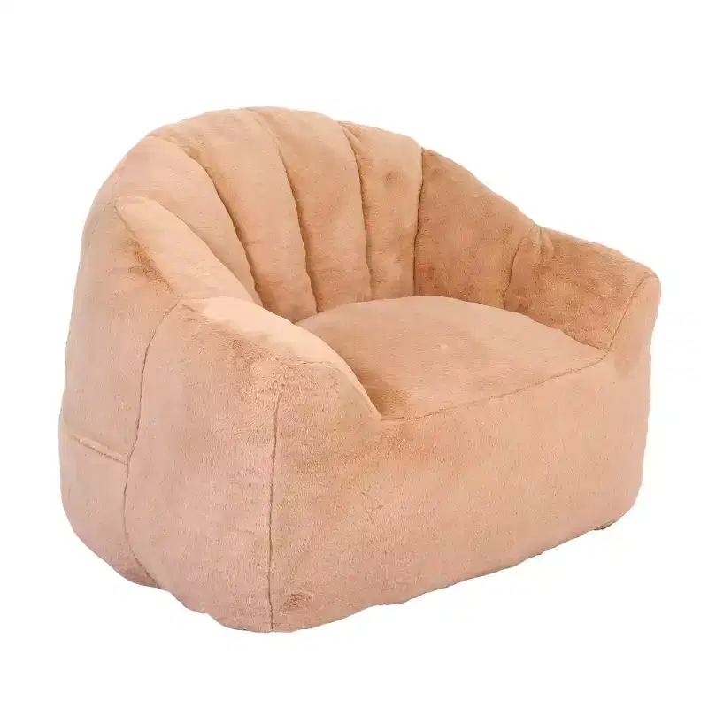Zeus & Ruta 50x43 Modern Oversized Chenille Armchair with Upholstered and Pillows, for Living Room, Bedroom, or Apartment