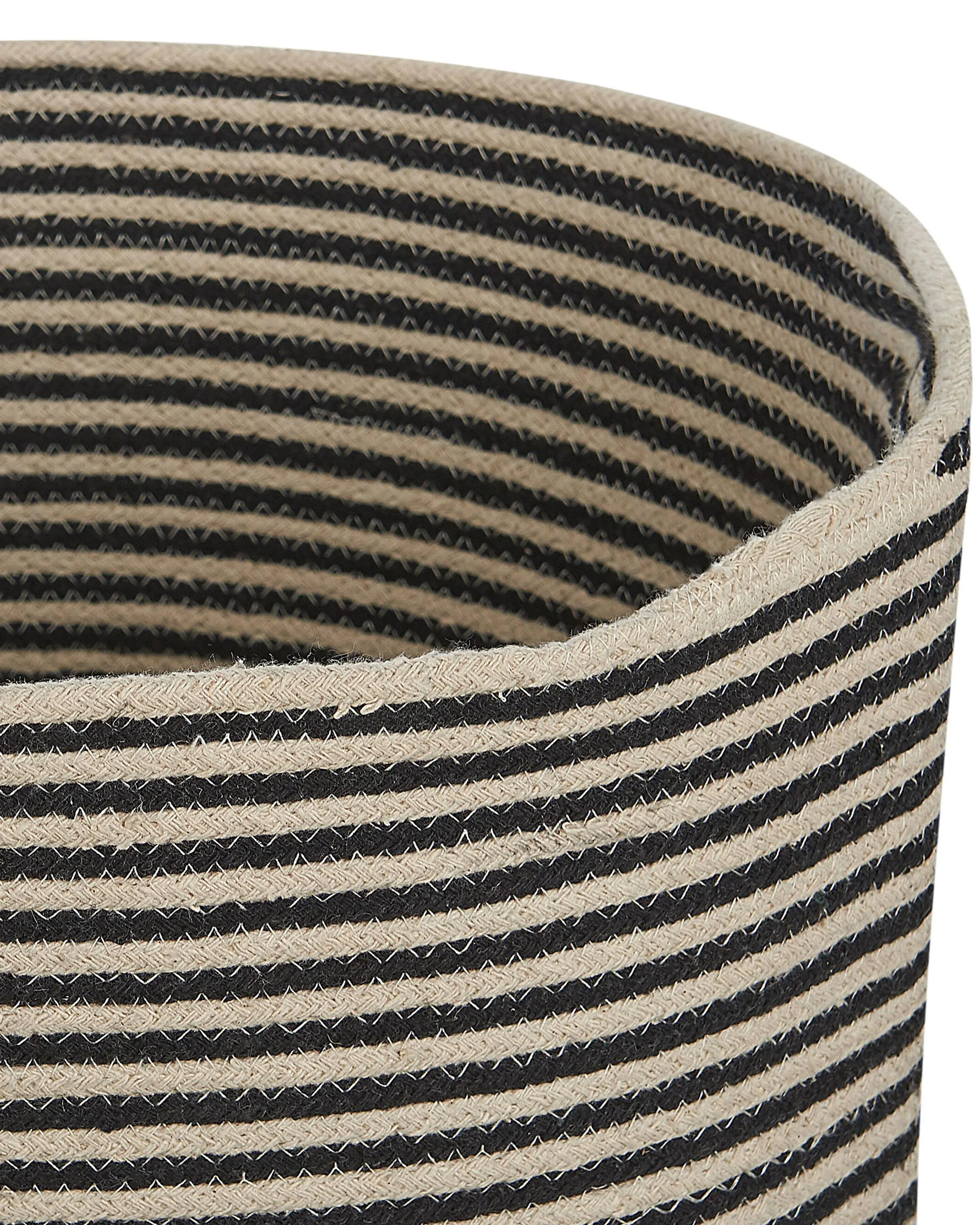 Cestino in Cotone Nero