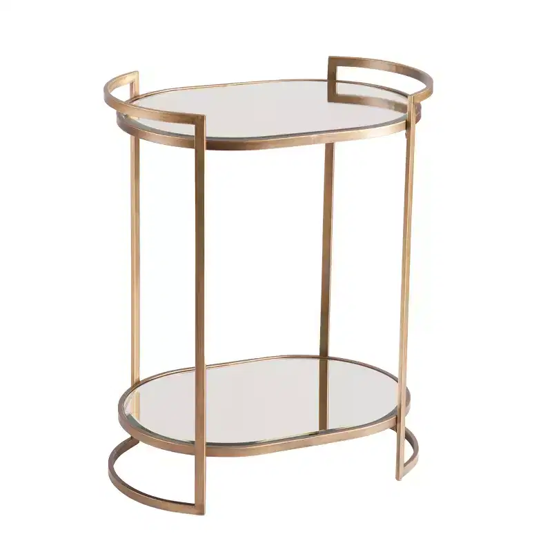 Gardner Small Space Bar Table - Gold - SEI