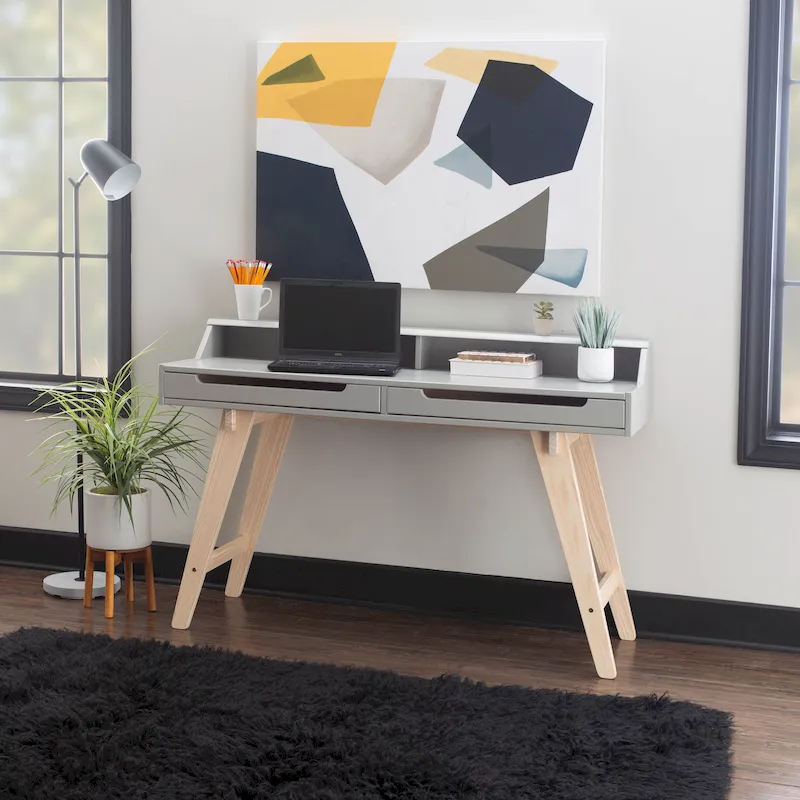 Seneca Two Drawer Desk