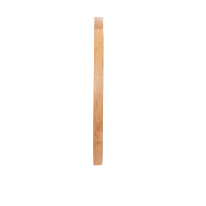 Howard Elliott Beveled Wall Mirror with Polished Wood Frame