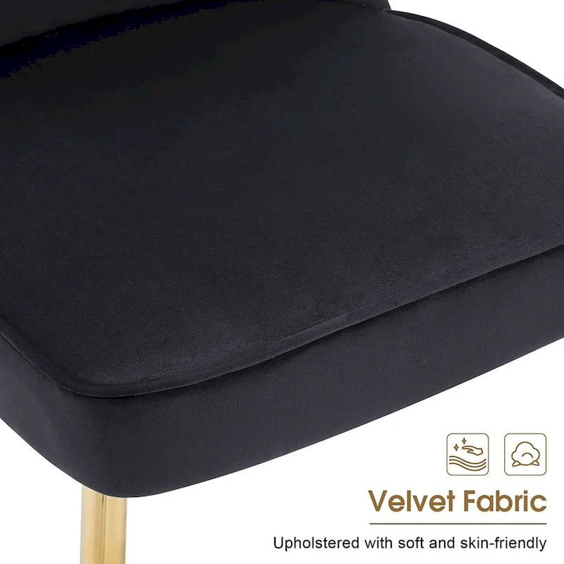 Ivinta Tufted Button Back Room Chair Set of 2