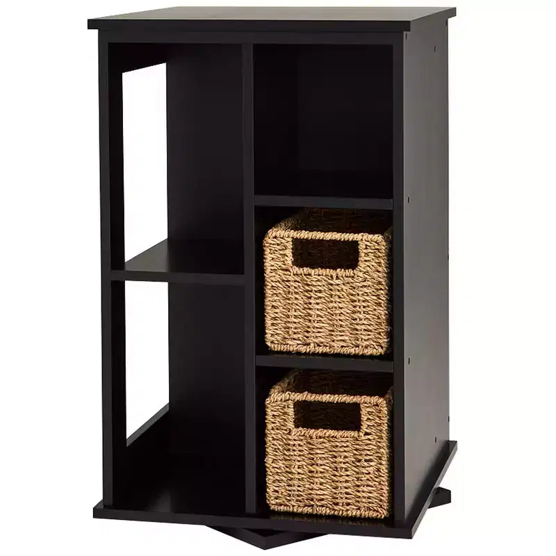 The Lakeside Collection Stylish and Practical Rotating End Table -